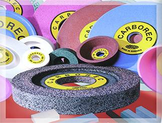 Ceramic bonded grinding wheels